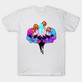 Crystal healing hands T-Shirt